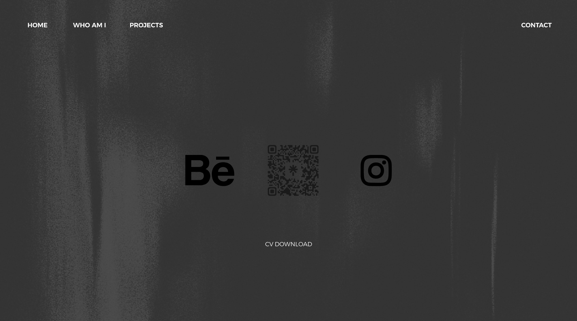 Contact — Behance, Instagram, CV download